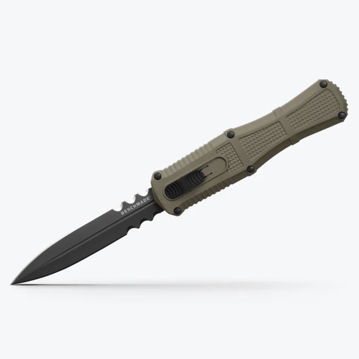 Benchmade-Claymore-OTF-Dagger-RG-1 Benchmade Claymore OTF Dagger Ranger Green
