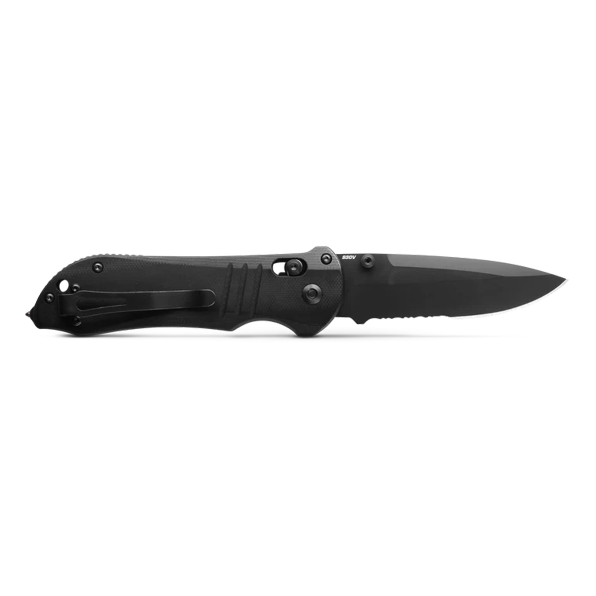 Benchmade-G10-Triage-3 Benchmade G10 Triage folding knife open