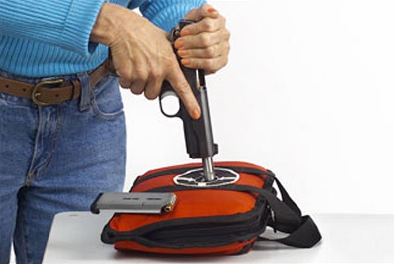 Safe Direction bag-Green8 detail Safe Direction firearm bag detail 3